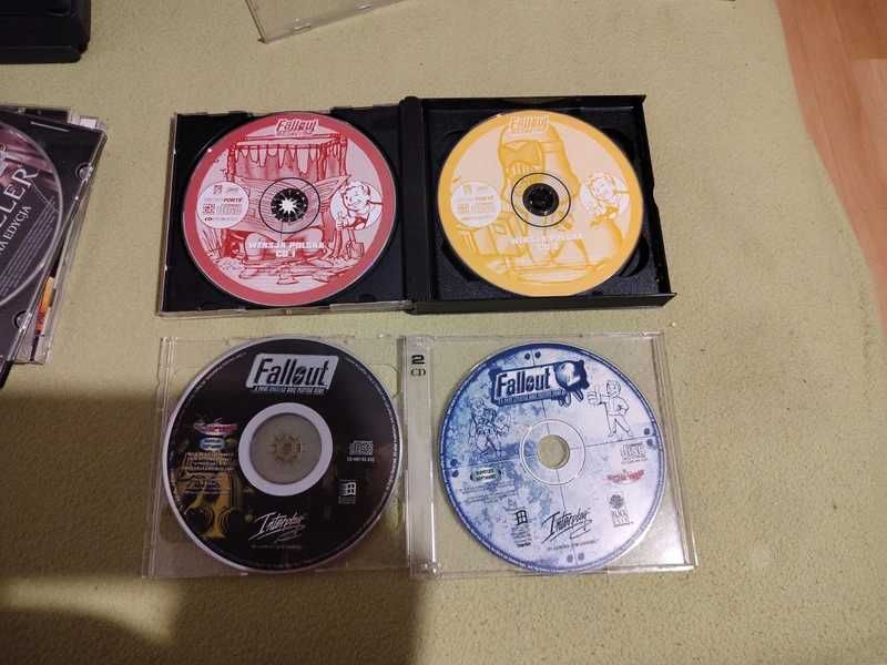 Fallout Tactics+Fallout 1+2 Gry PC