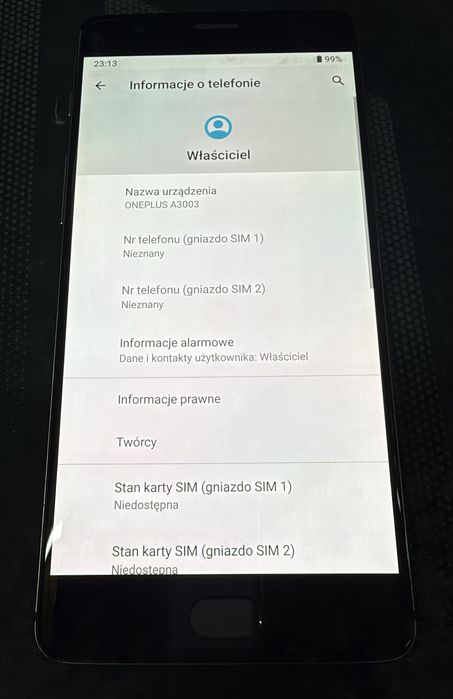 OnePlus 3T  (A3003) - 6GB / 64 GB