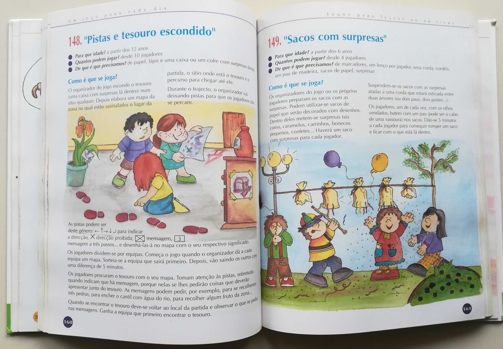 Livro infantil "Um jogo para cada dia - 365 dias"
