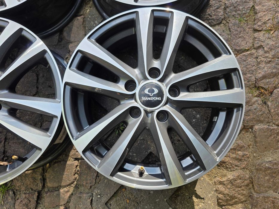 Oryginalne felgi aluminiowe z czujnikami SsangYong KGM TIVOLI 16" 5x112 ET 43