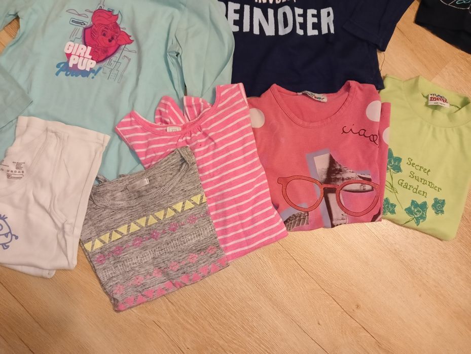 Mega paka  24 szt +gratis dla dziewczynki 104/116