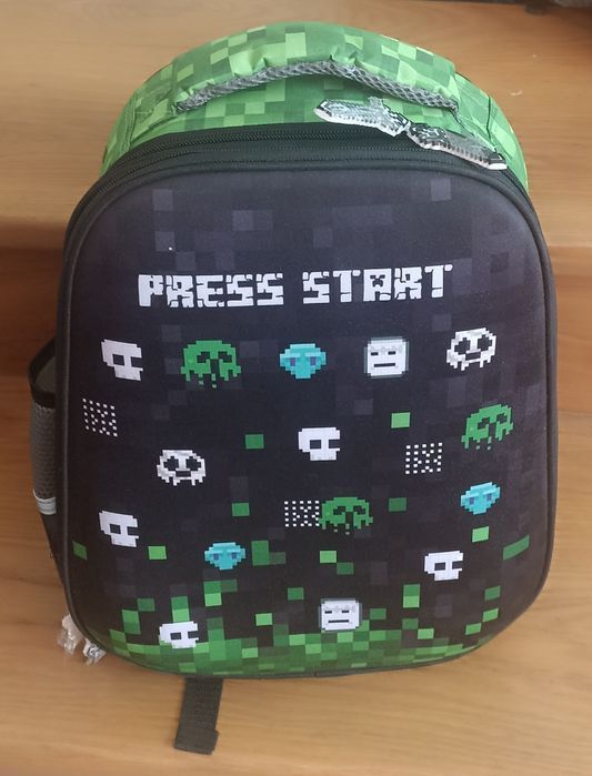 Plecak szkolny usztywniany Paso wzór MINECRAFT tornister nowy
