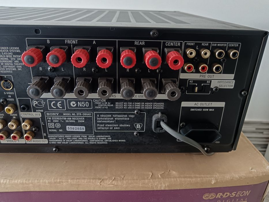 Receiver Sony STR-DB940 QS