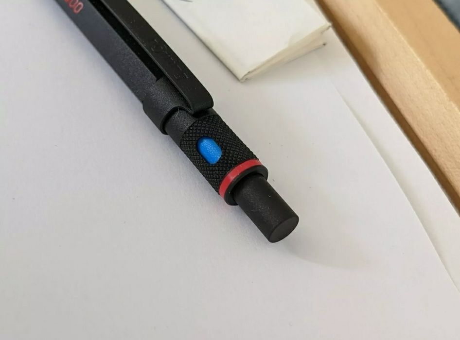 Caneta Rotring 600 Made in Germany (janela de cor)