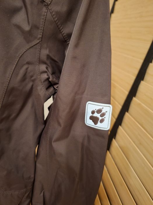 Jack Wolfskin, dziewczęca kurtka przeciwdeszczowa, r. 140/146