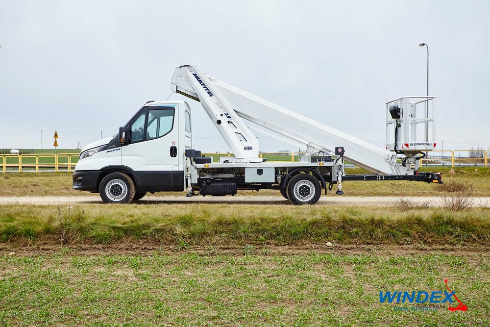 Podnośnik koszowy zwyżka podest - Multitel MTE 230 EX Iveco Mercedes
