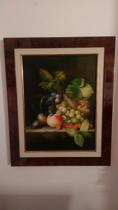 Quadro óleo em tela imponente.