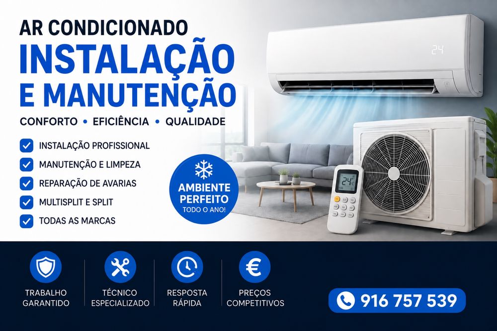 Montagem ar condicionado