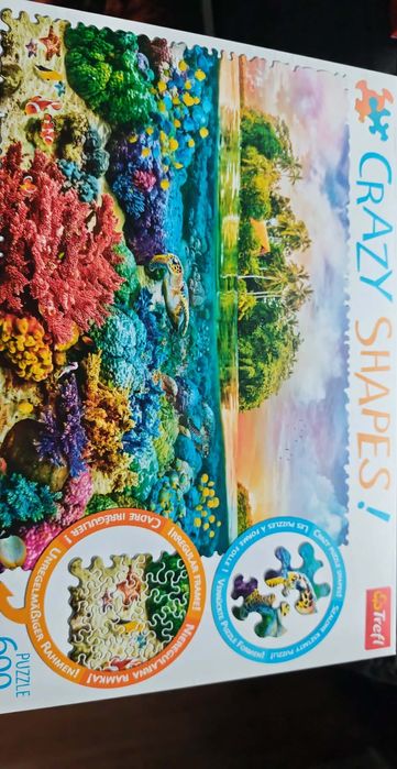 Puzzle 600 Trefl Crazy Shapes
