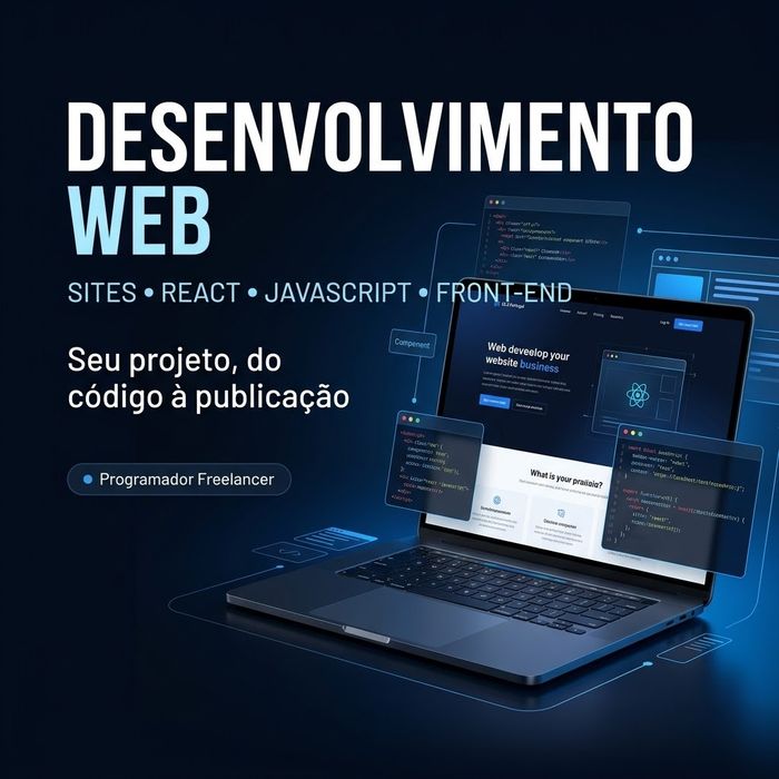“CrCriação de Sites Profissionais | Programador Freelancer