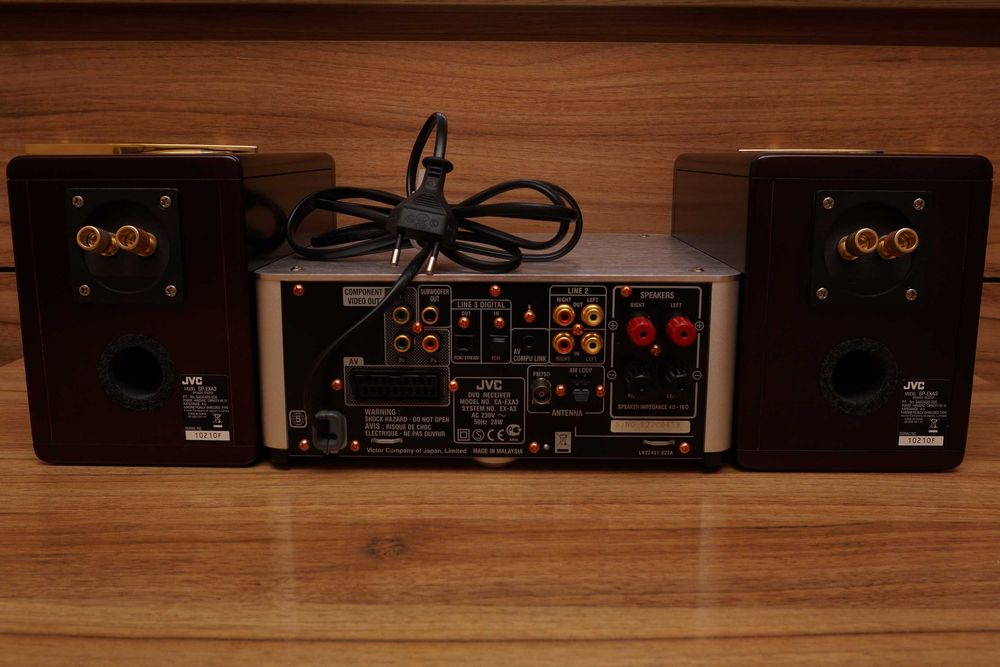 Міні Hi-Fi система JVC EX-A3 музичний центр USB / CD / DVD / FM / AM
