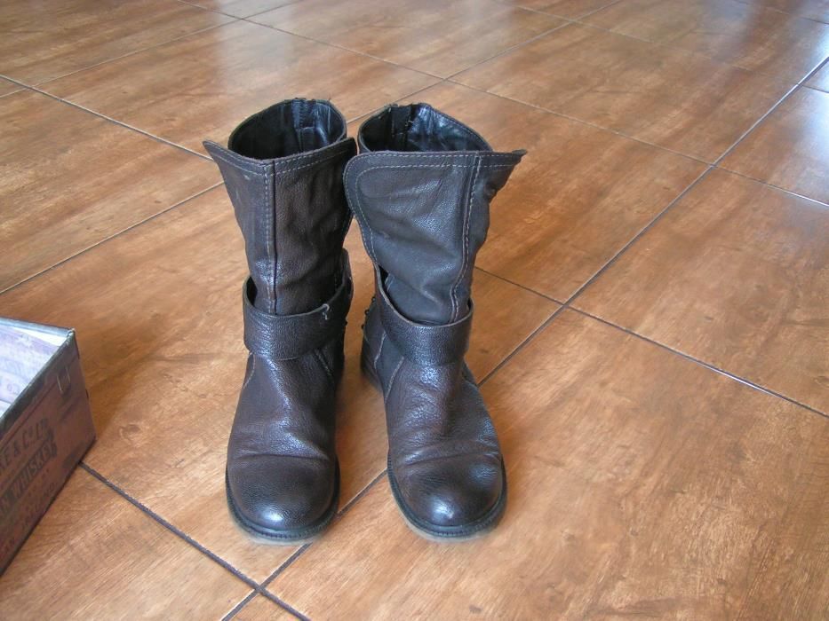 Buty skórzane venezja