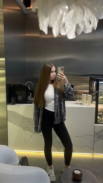 Сорочка сіра, абсолюно у ідеальному стані