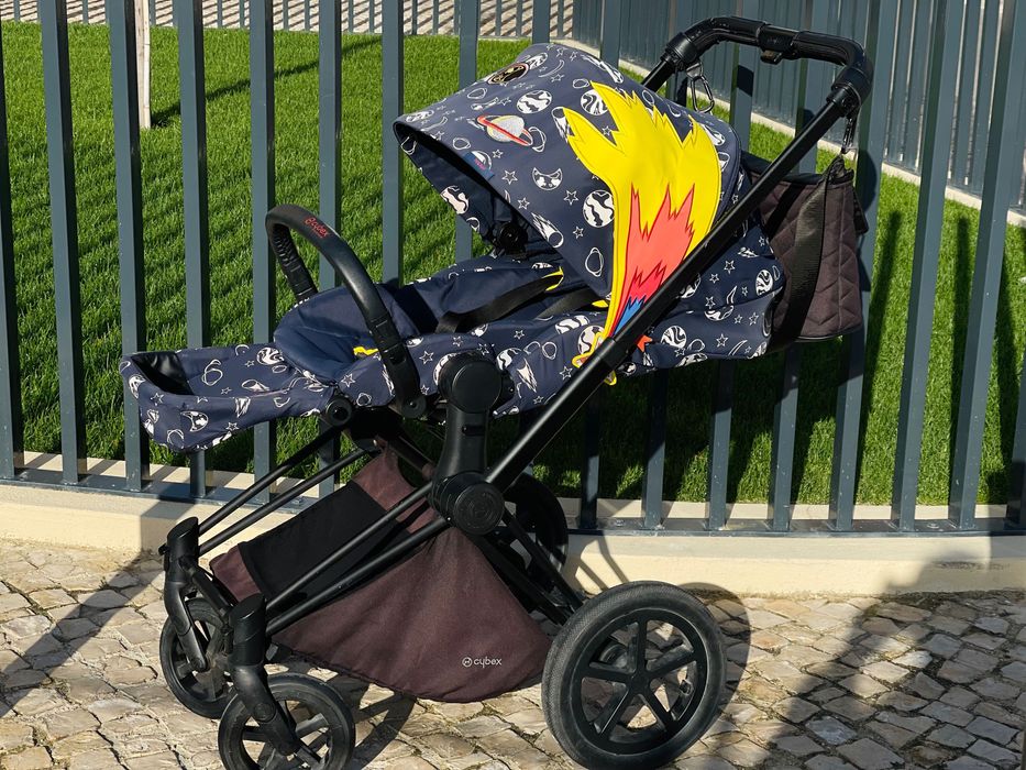 Carrinho de bebé Cybex Priam Platinum Lux Space Rocket All-Terrain