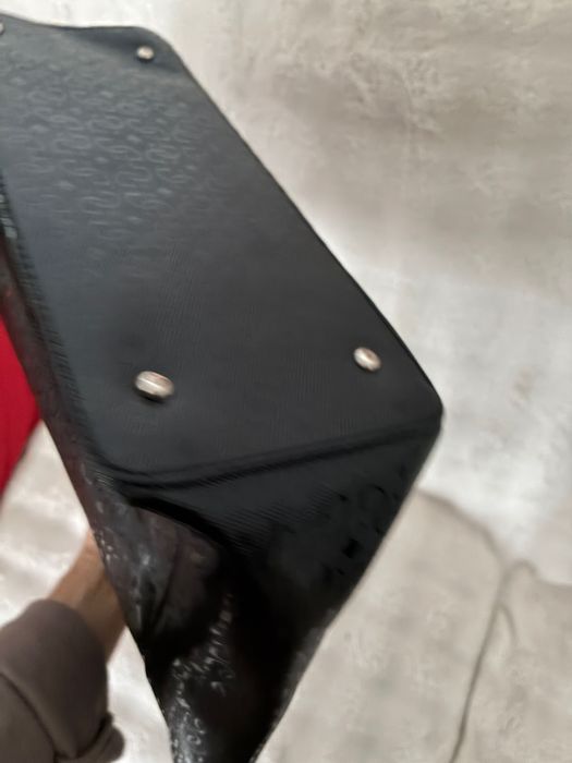 Torebka torba shopper Guess czarna duza