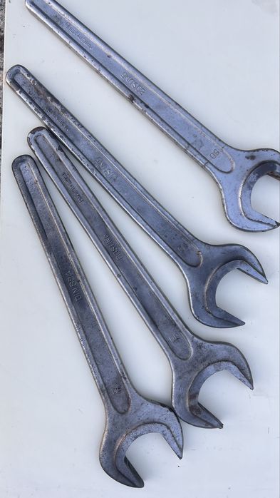 Zestaw 4 plaskich kluczy jednostronnych 50mm