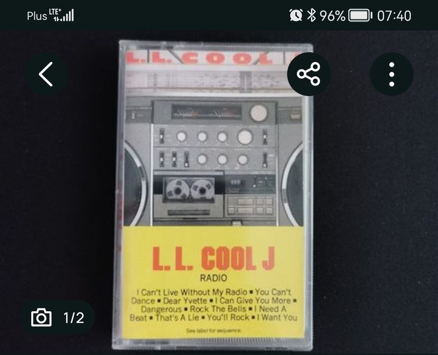 Kasety rap hip hop cena za 3 szt.