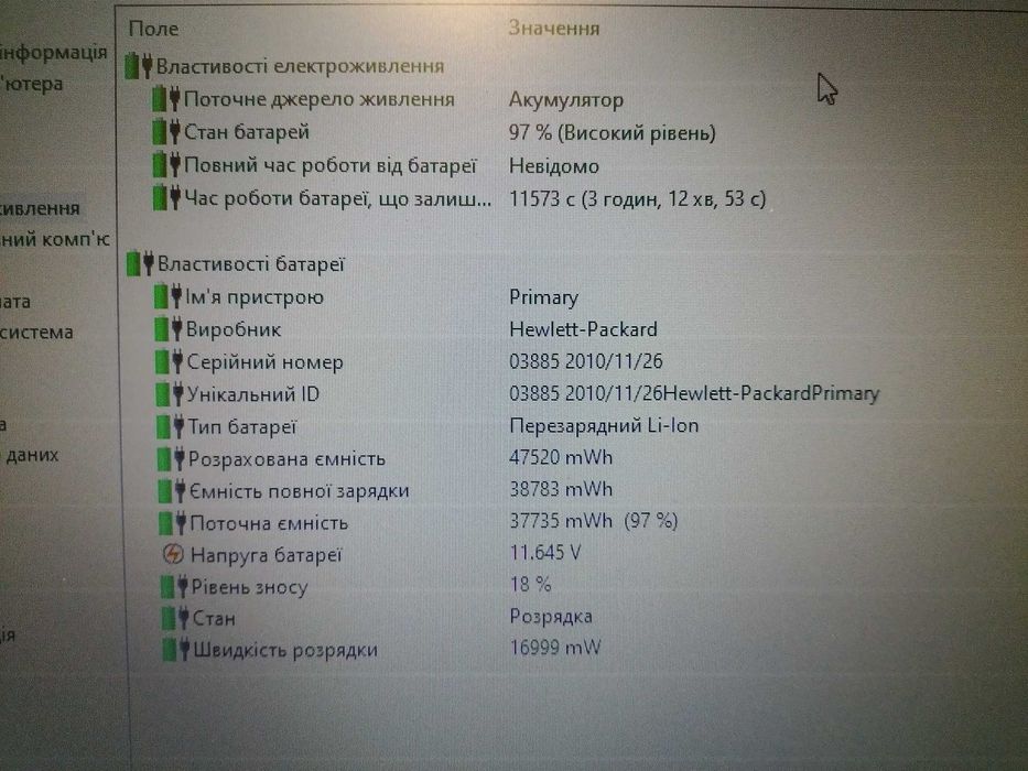 НОВИЙ ноутбук HP 625 ноут комп'ютер пк автономний потужний акум ігри