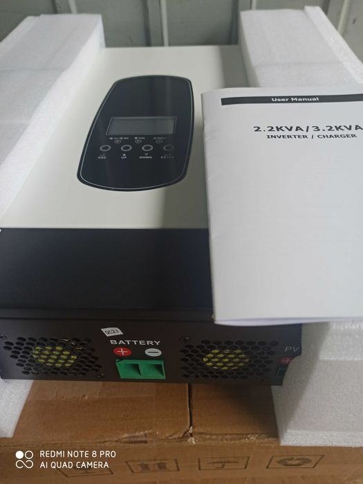 Inwerter SP3200 Hybrydowy 55- 450V, MPPT 80A, Aku-24V Off-Grid