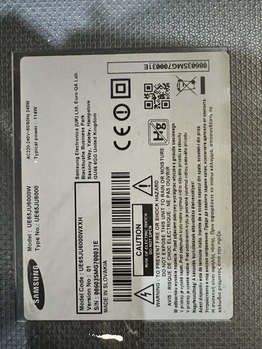 Telwizor Samsung 65 cali