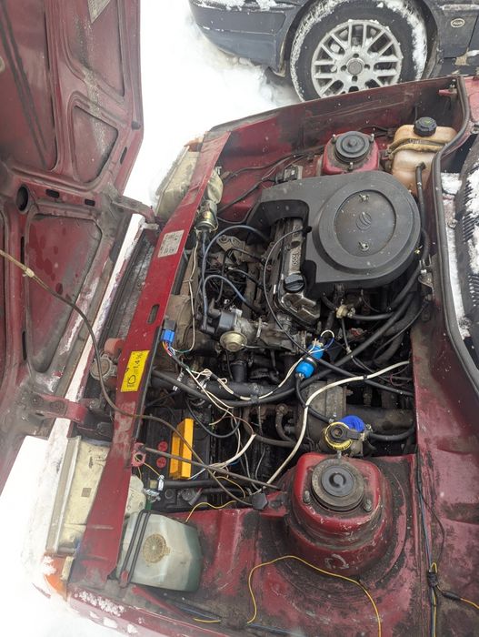 Славута на ходу бензин