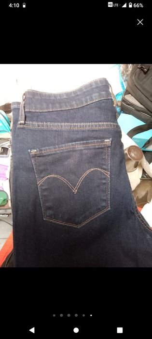 8 calças jeans Levi's W29 (6 usadas uma vez)