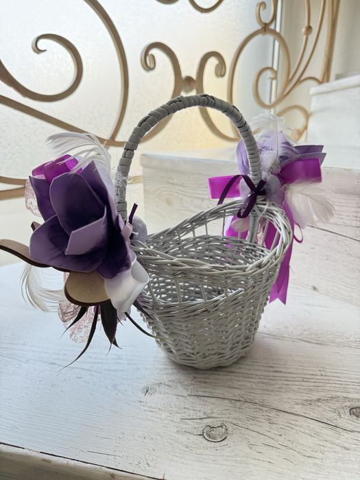 Пасхальний кошик дитячий великодній