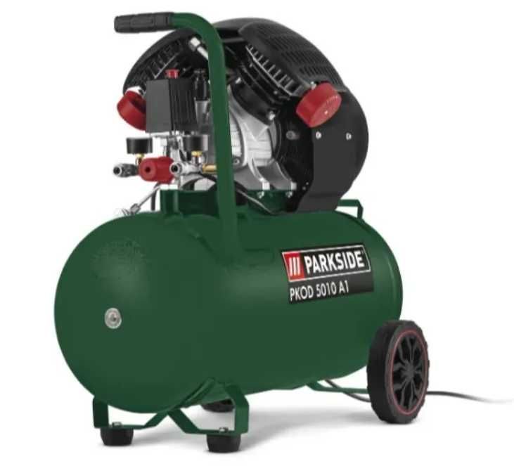 Kompresor olejowy Parkside PKOD 5010 A1 50 l 10 bar
