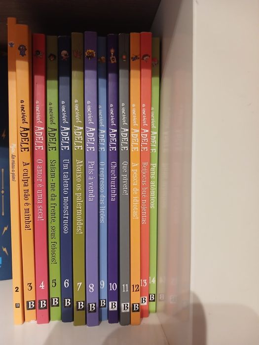 Livros infantis Adele