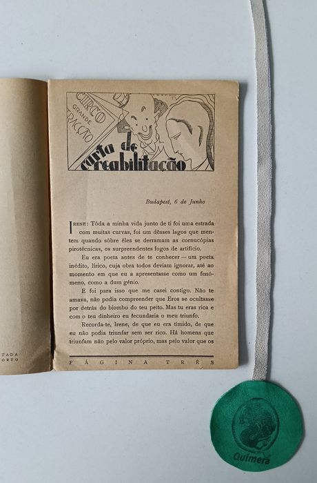 Carta de Reabilitação, Ferreira de Castro