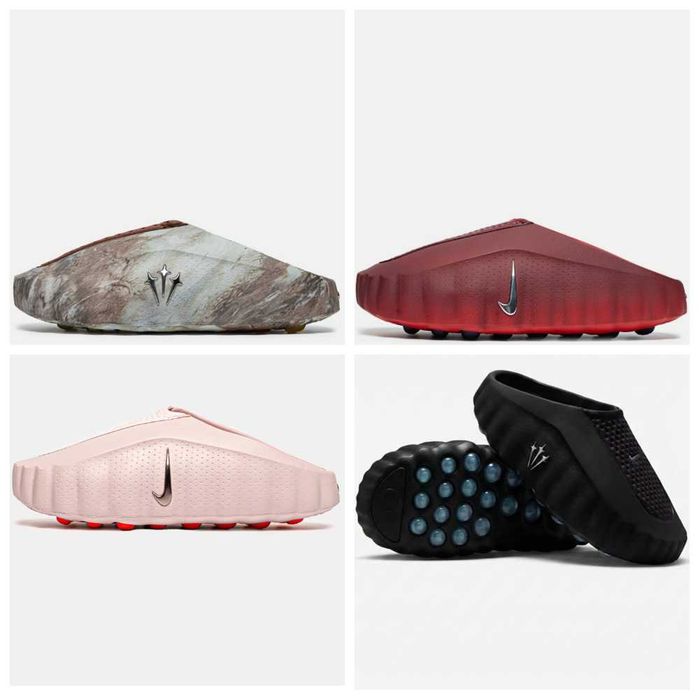 Мужские / женские мюли Nike Mind 001 Slide x Drake's Nocta Concept Custom шлепанцы тапки чоловічі / жіночі мюлі найк мінд 001 шльопанці