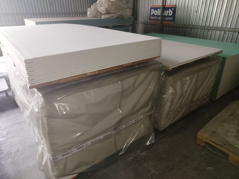 Штукатурки Клея ОЗБ плити Вата Пінопласт Фарби Грунтовки Готова Стяжка