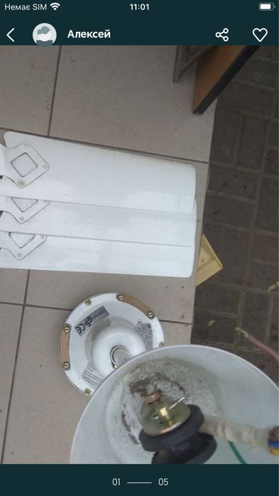 Вентилятор потолочний