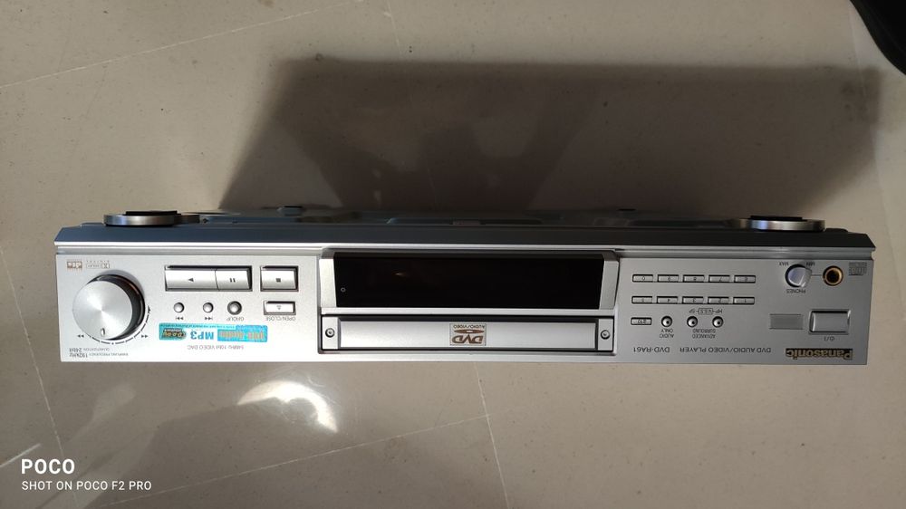 Leitor de DVD - Panasonic DVD-RA61