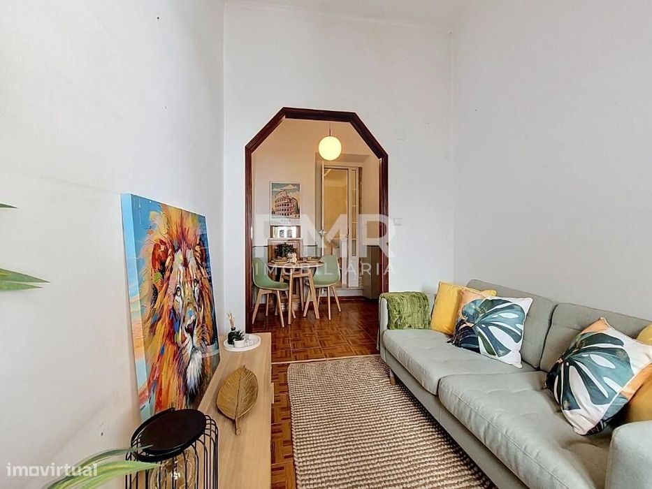 Apartamento T1 nos Anjos