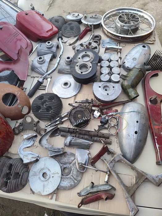 Поршневая группа новая на мотоцикл ЯВА-360 Старуха, Старушка