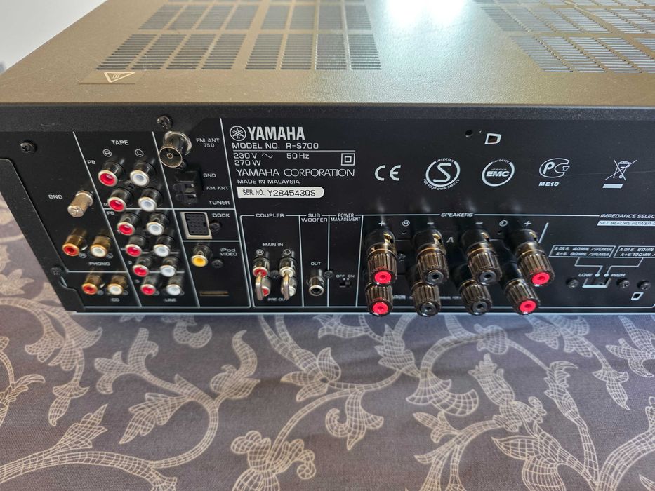 Amplituner Yamaha R-S700, 2x100w, czarny