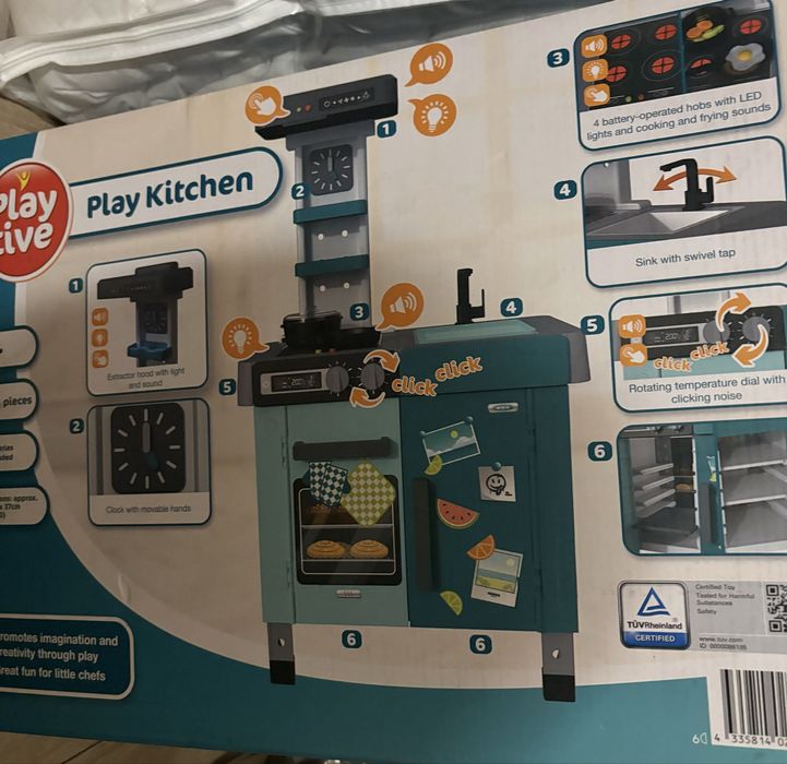 Kuchnia do zabawy nowa play active lidl