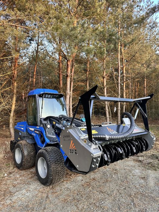 Mulczowanie działek i zarośli | Wynajem mulczera FAE z Multione 8.5 sk