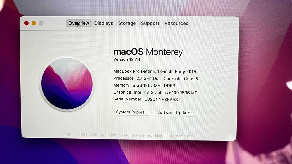 MacBook Pro 13" (2015) à venda – Excelente estado - 128GB