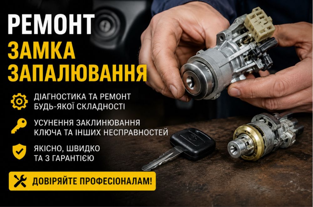 Ремонт замка зажигания