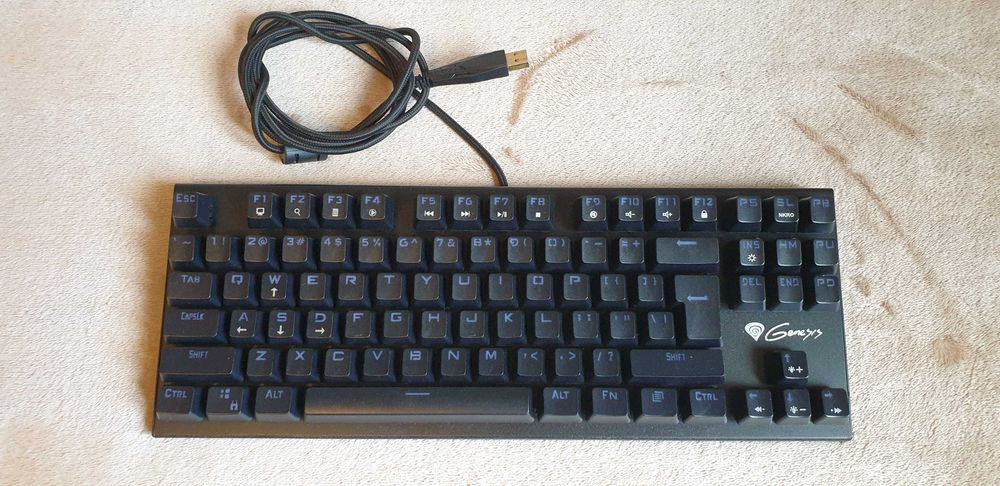 Genesis Thor 300 TLK, klawiatura mechaniczna, podswietlana
