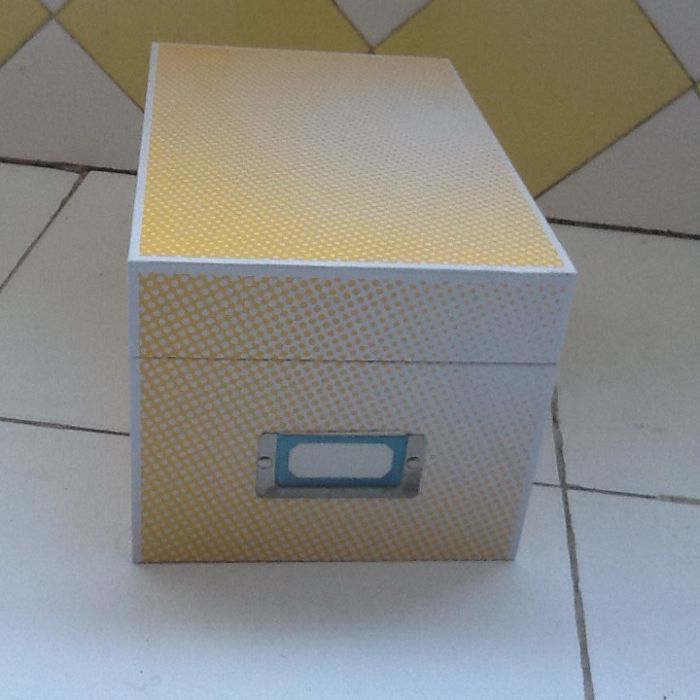 Caixa Arquivadora para CDs ou fotografias