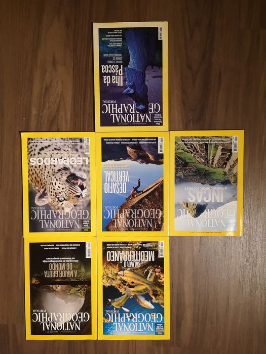 National Geographic - várias revistas