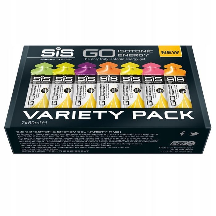 Żel energetyczny Science Sport GO Isotonic Gel 7x60ml DLA BIEGACZY