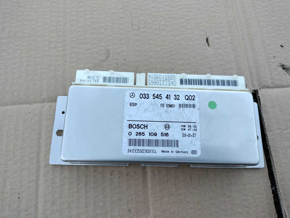 Moduł sterownik komputer ESP 0335454132 Mercedes E Klasa W211