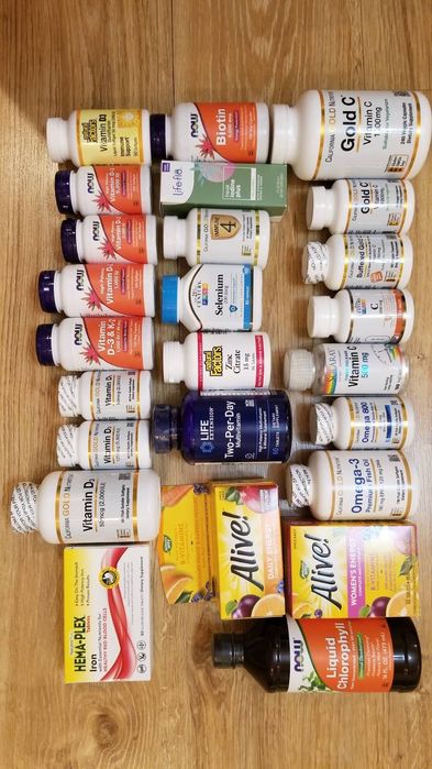 БАД Вітамін Д3, омега3, витамин, кальцій магний залізо, колаген