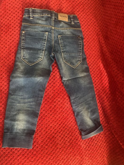 Джинси штани дитячі на зріст 92-98 стрейтч джинс