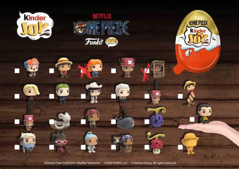One Piece Kinder Joy