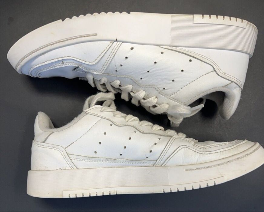 Adidas Supercourt J All Biały Sneakers EE7726